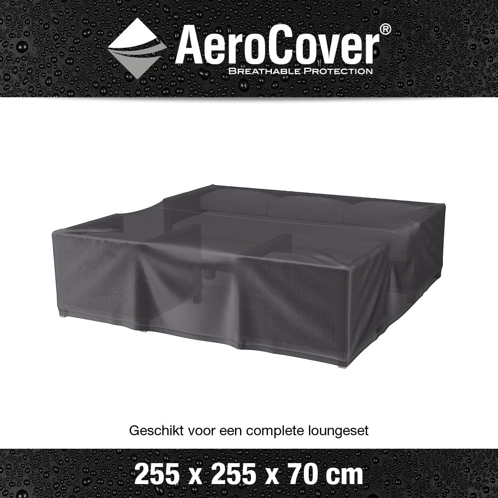 AeroCover Loungesethoes 255 X 255 X 70 Cm 5 AeroCover Loungesethoes 255 X 255 X 70 Cm - Afbeelding 3