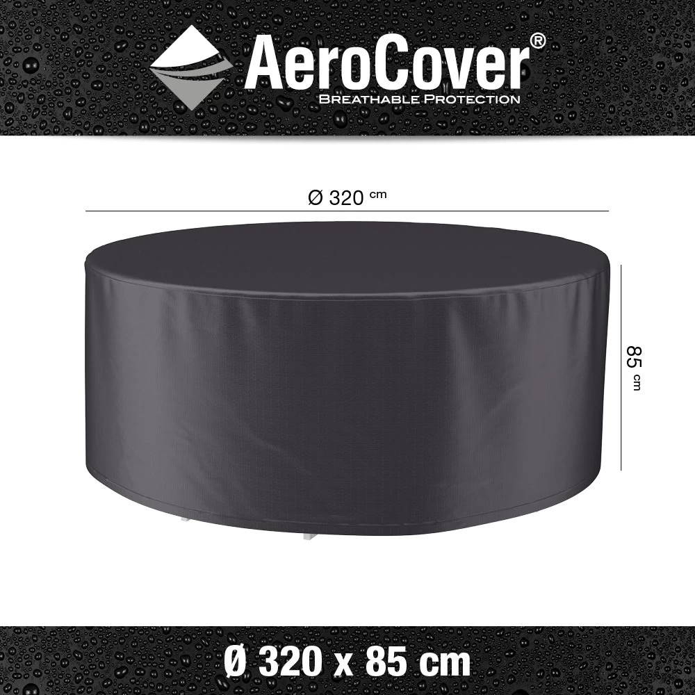 AeroCover Tuinsethoes Ø 320 X H 85 Cm 6 AeroCover Tuinsethoes Ø 320 X H 85 Cm - Afbeelding 4