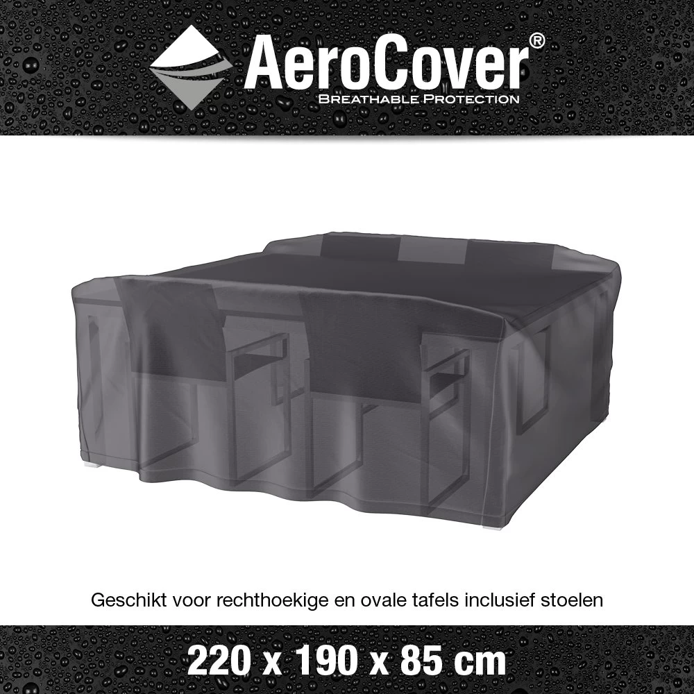 AeroCover Tuinsethoes 220 X 190 X 85 Cm 5 AeroCover Tuinsethoes 220 X 190 X 85 Cm - Afbeelding 3