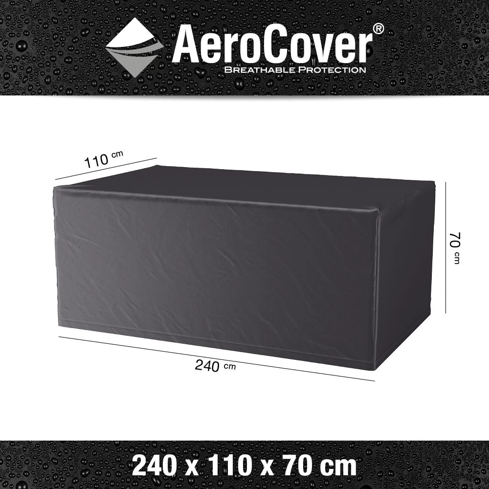 AeroCover Tuintafelhoes 240 X 110 X 70 Cm 6 AeroCover Tuintafelhoes 240 X 110 X 70 Cm - Afbeelding 4