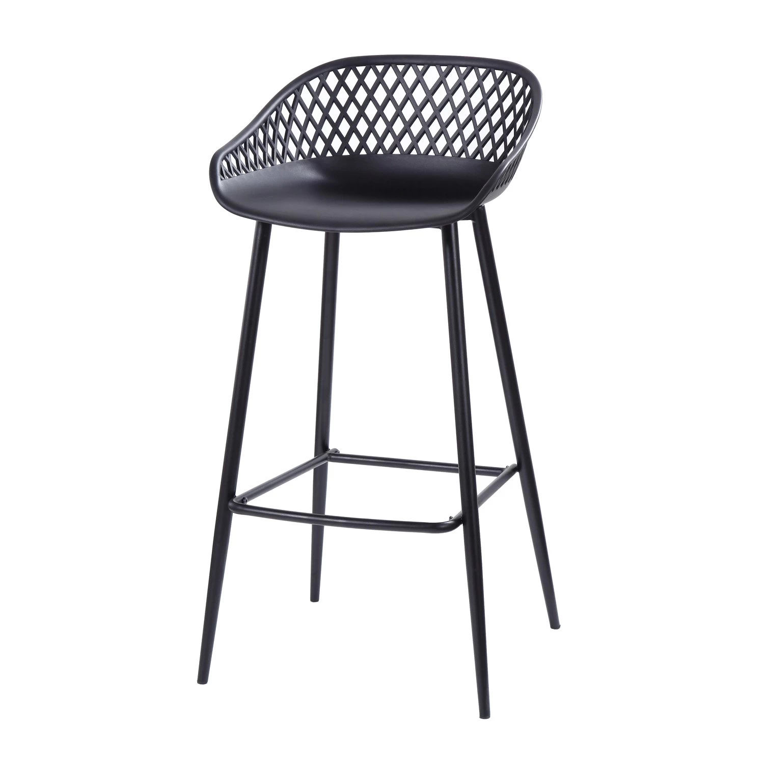 Barstoel WEBBING Zwart 3 Barstoel WEBBING Zwart