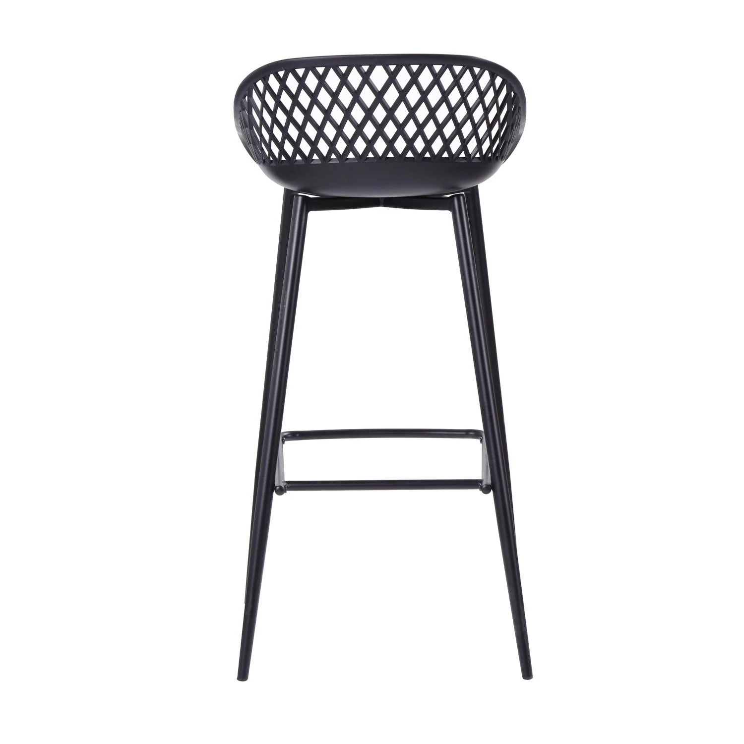 Barstoel WEBBING Zwart 6 Barstoel WEBBING Zwart - Afbeelding 4