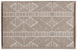 Buitenkleed AZTEC Brown - 180 X 120 Cm