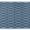 Buitenkleed MESH Royal Blue / White - 180 X 120 Cm