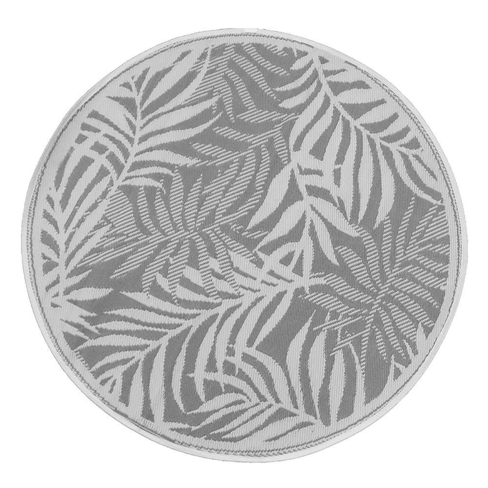Buitenkleed Rond Mandala / Palm Design - ⌀ 150 Cm 4 Buitenkleed Rond Mandala / Palm Design - ⌀ 150 Cm - Afbeelding 2