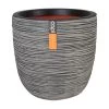 Capi Nature Rib NL Pot Bol Antraciet - 43x41cm -Tuinartikelen Winkel capi nature rib nl pot bol antraciet 43x41cm 1587394394 l