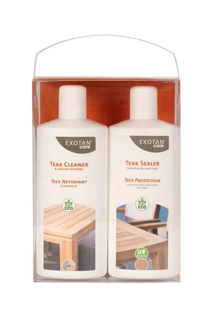 Exotan Care Onderhoudpakket Voor Teak 1000 Ml 3 Exotan Care Onderhoudpakket Voor Teak 1000 Ml