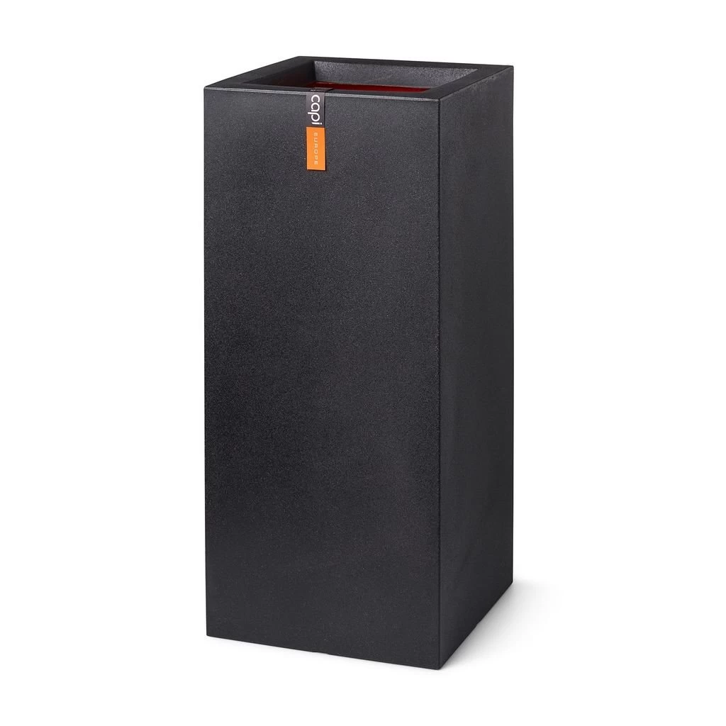 Pot Rechthoek Smooth NL 36x36x79 Zwart 3 Pot Rechthoek Smooth NL 36x36x79 Zwart