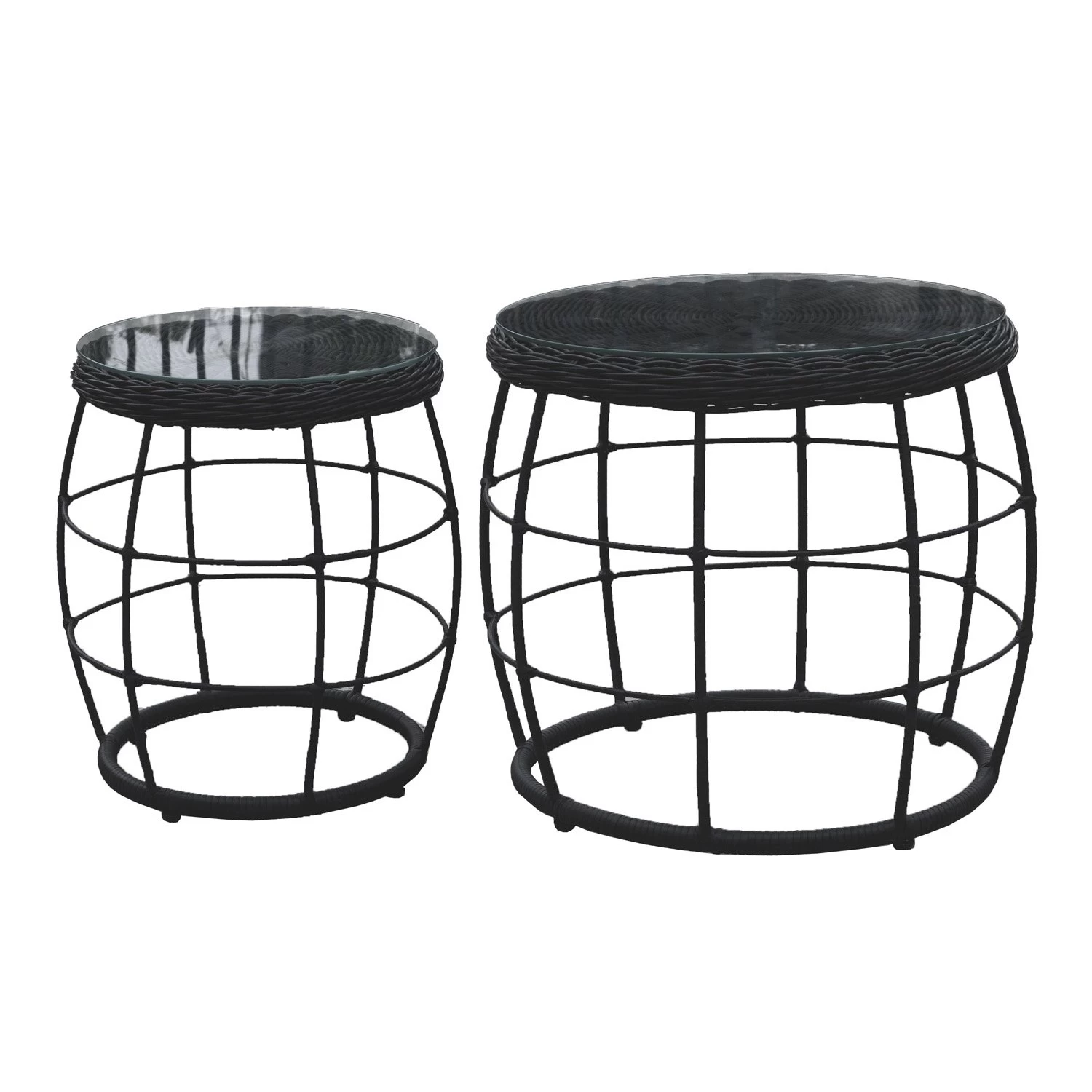 Royal Seasons COCOON Loungeset Zwart 4 Royal Seasons COCOON Loungeset Zwart - Afbeelding 2