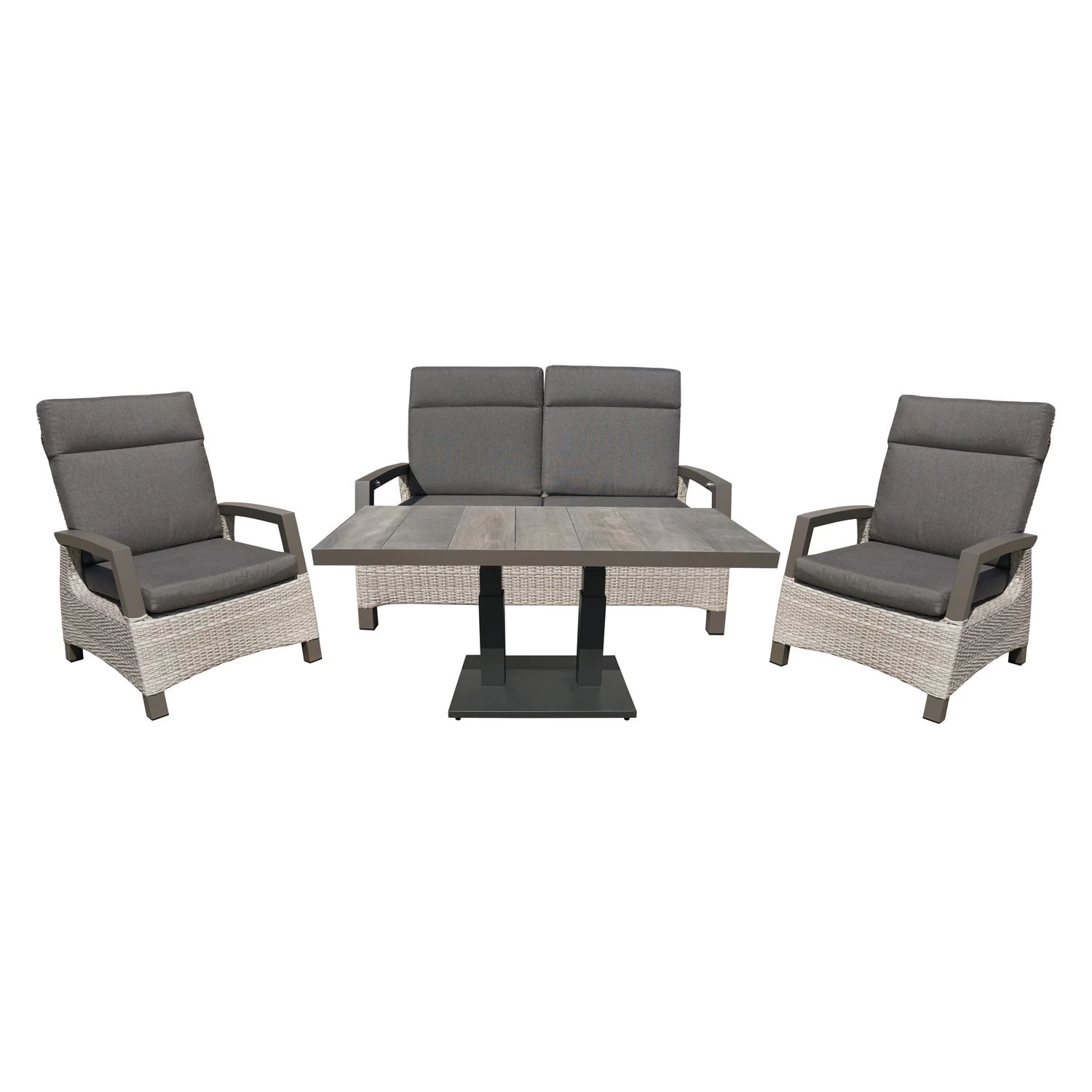 Royal Seasons MARSEILLE Stoel-bank Tuinset 3 Royal Seasons MARSEILLE Stoel-bank Tuinset