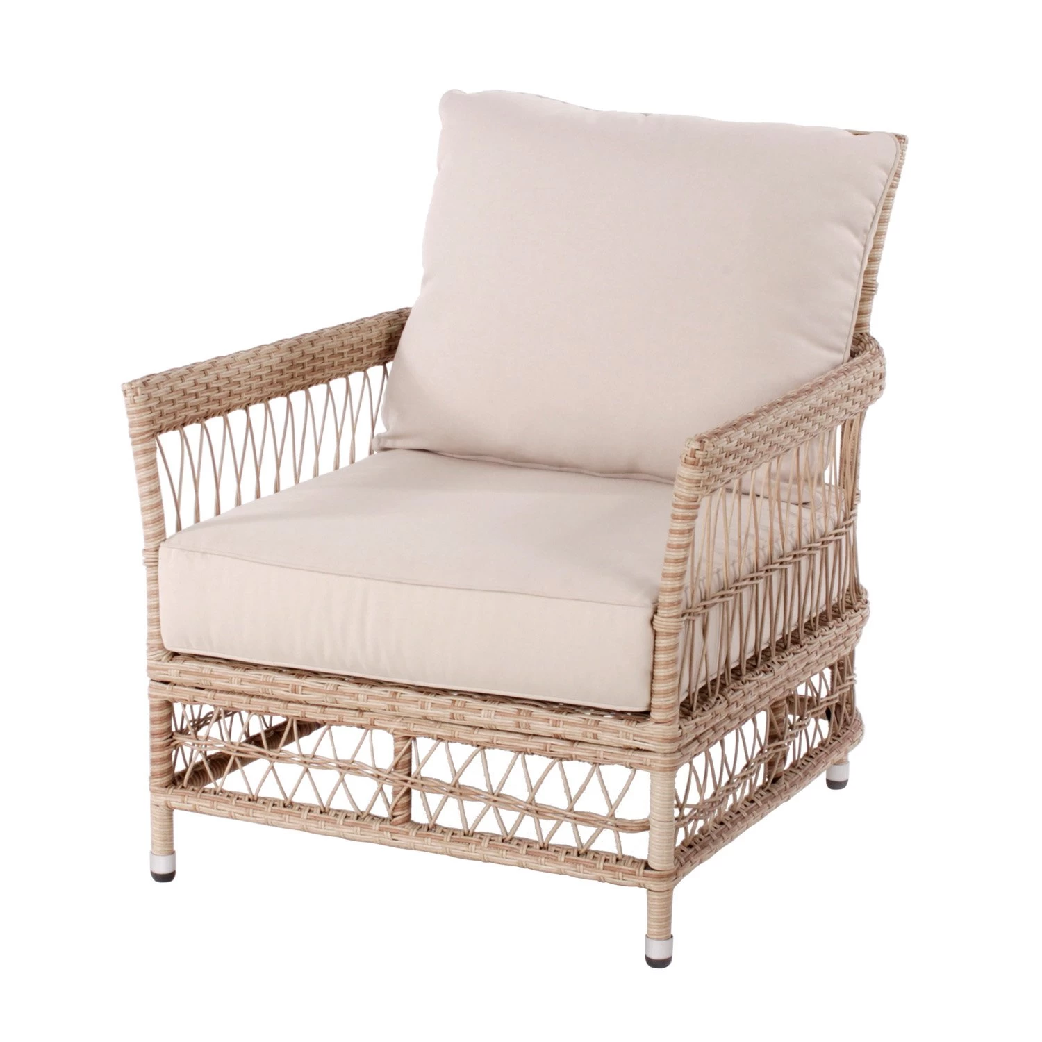 Royal Seasons MAURITIUS Lounge Fauteuil Beige 3 Royal Seasons MAURITIUS Lounge Fauteuil Beige