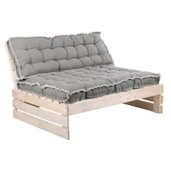 Palletkussen RAFFELED Khaki - 120 X 40 X 8 Cm -Tuinartikelen Winkel rugkussen raffeled khaki 120 x 40 x 8 cm 1000x1000 628225c7181be l