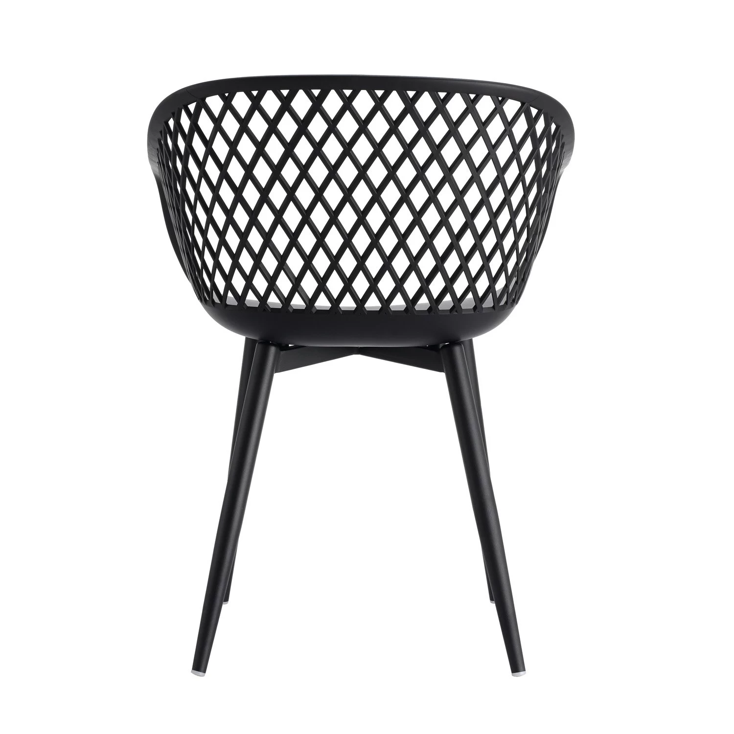 Tuinstoel WEBBING Zwart 6 Tuinstoel WEBBING Zwart - Afbeelding 4