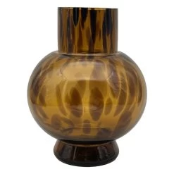 Vaas Glas Animal - Ø 18 X H 22 Cm