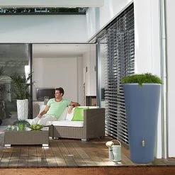 VASO 2-in-1 220 Liter Antraciet -Tuinartikelen Winkel vaso 2 in 1 220 liter antraciet 1615285245 l